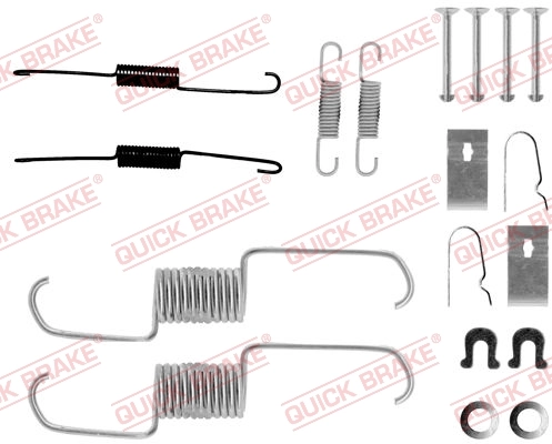 Accessory Kit, brake shoes